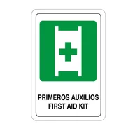 Señal Primeros Auxilios 32.5x22.5cm Poliestiren