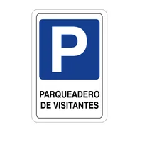 Señales Parqueadero 32.5x22.5cm Vinilo