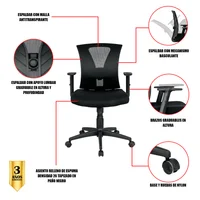 Silla Oficina Apartado 100X52X61 Negro