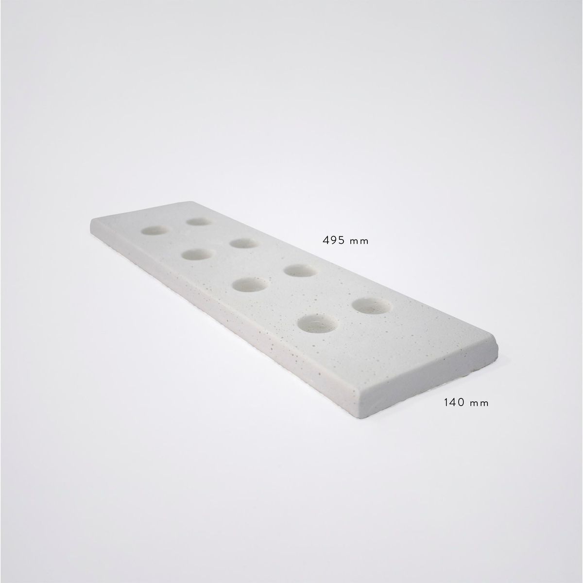 GENERICO - Piso Piscina Rejilla Coral Caja Por 6 Unidades (49.5X14Cm)