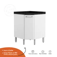 Mueble Esquinero Inferior 68X89 Blanco