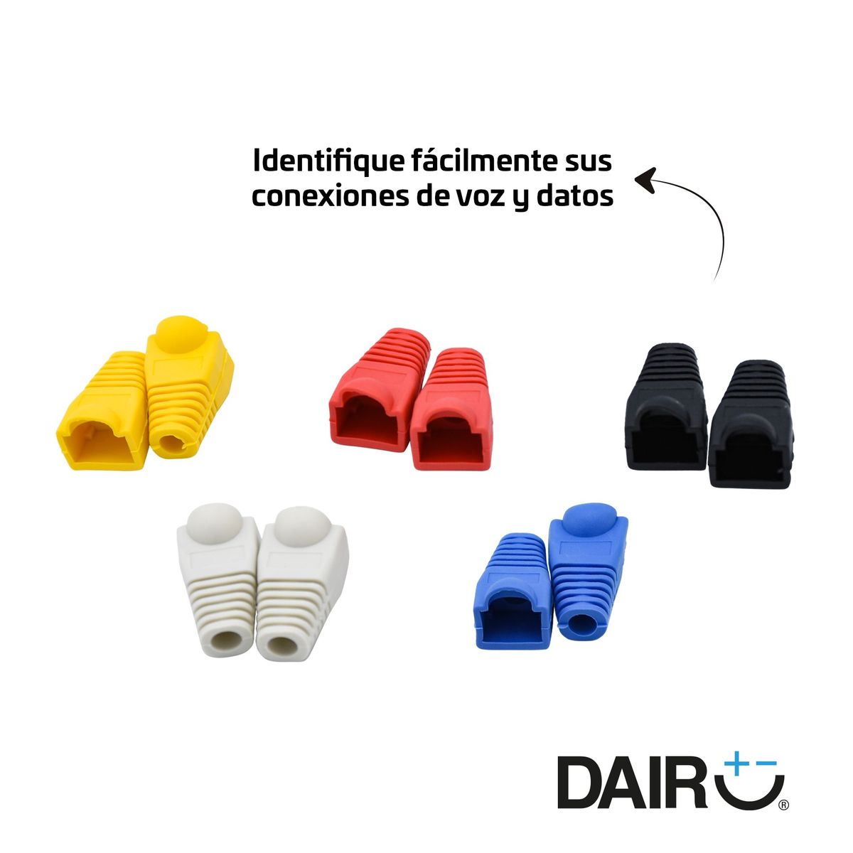 DAIRU - Capuchones O Cubiertas Protectoras Para Conectores
