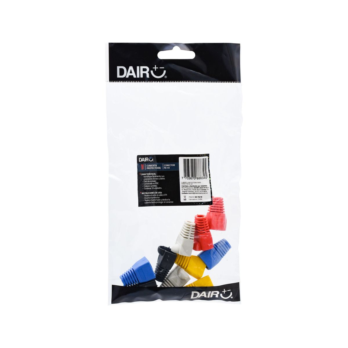 DAIRU - Capuchones O Cubiertas Protectoras Para Conectores