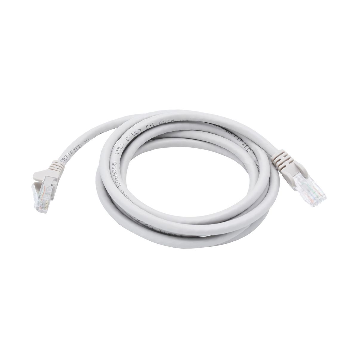 DAIRU - Cable De Red Utp Patch Cord Cat 6 100% Cobre 2 M