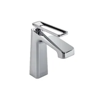 Grifería De Lavamanos American Standard Monocontrol Medía Moderna Chrome Consumo 5 l/min