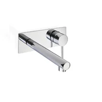 Grifería De Lavamanos American Standard Monocontrol De Pared Zen Chrome Consumo 7.5 l/min