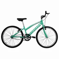 Bicicleta Infantil Sforzo R24 Talla S Suspensión Mecánica Sin Cambios Verde Menta