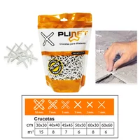 Propack Crucetas Juntas Plástica 3mm X 1000 Unidades Plinet