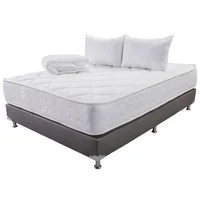 Combo Colchón Doble Cara Suave 120x190 Blanco
