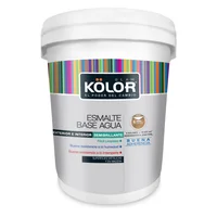 Esmalte para Interior y Exterior Base Agua Blanco Kolor 5 galones