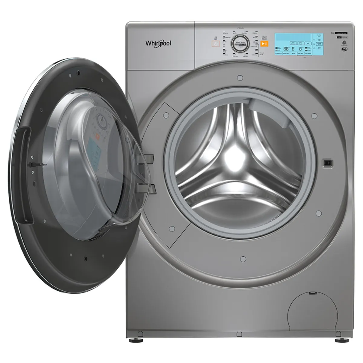 WHIRLPOOL - Lavadora Secadora  2 en 1 Carga Frontal 10 Kg/6.5 Kg 7MWFC5090KC Gris