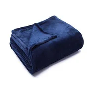 Cobija Flannel Azul