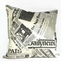 Cojín Decorativo Acores 45X45Cm Newspaper