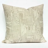 Cojín Decorativo Berlín 45X45Cm New York Beige