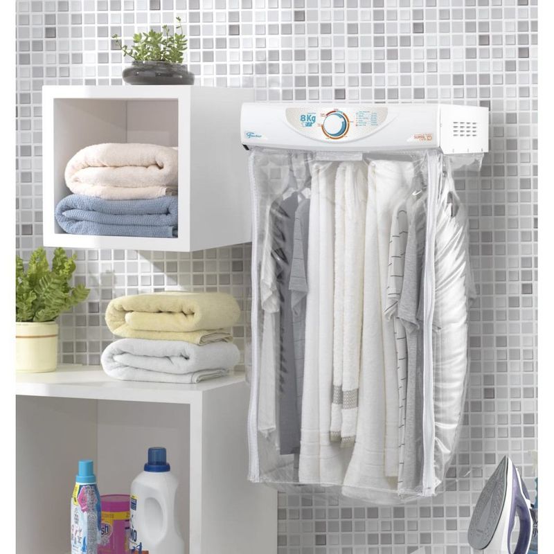 FISCHER - Secadora De Ropa 8kg Marca Fischer Blanco