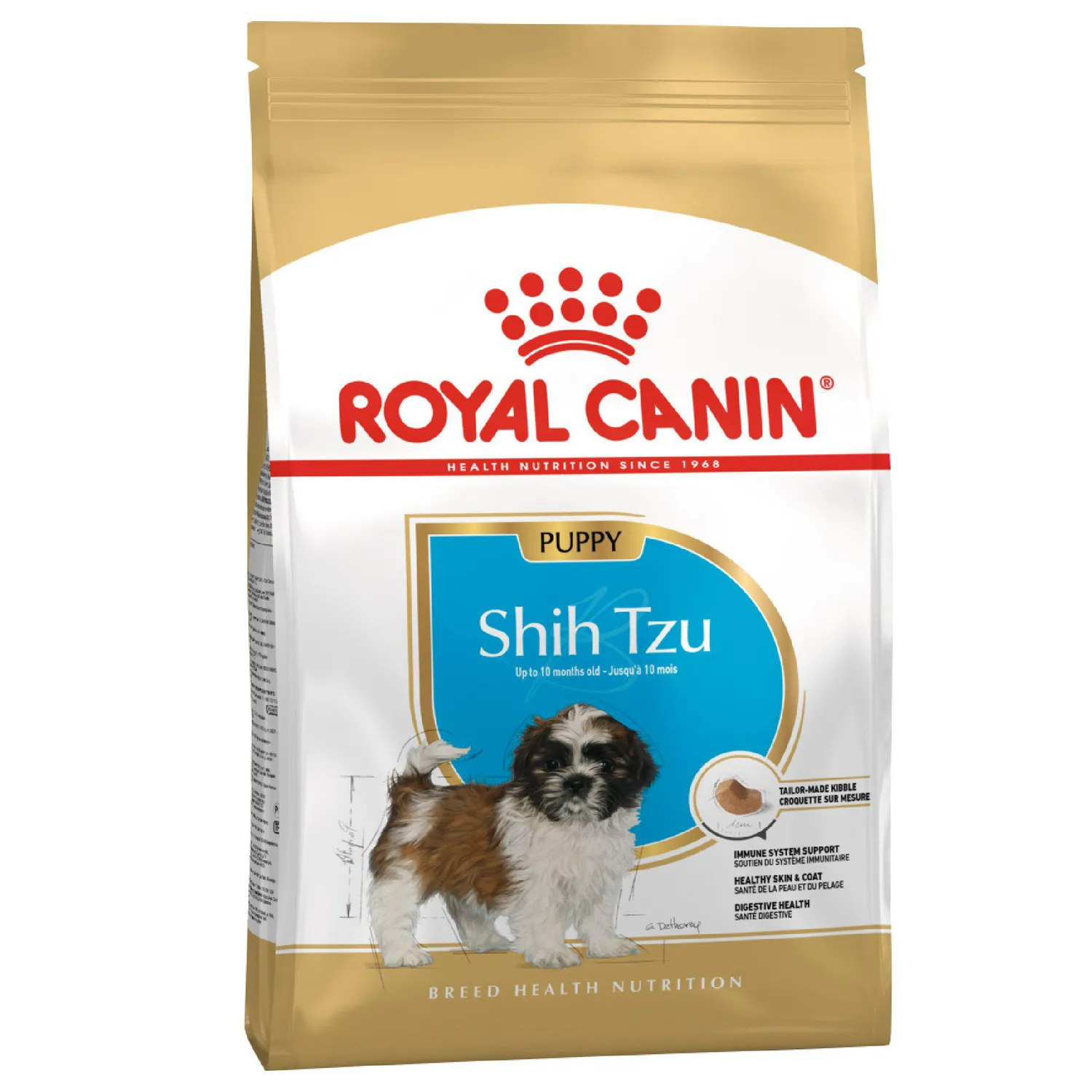 Comida Seca Para Perro Cachorro Raza Shih Tzu 1.5 Kg