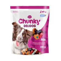 Snack Para Perro Chunky Delidog Mix 280 G