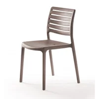 Silla Sin Brazos Polipropileno Khao Café