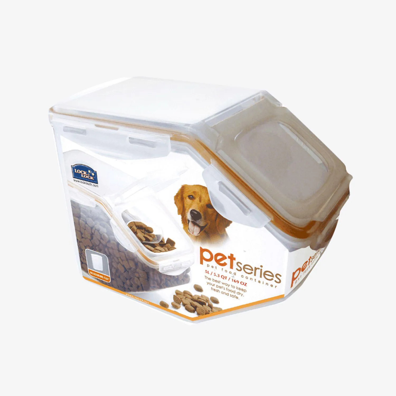Recipiente Pet con Medidor 5 Litros
