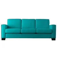 Sofá Armani Anti Rasguños 86x80x200 Turquesa