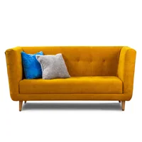 Sofá Mozz 190x80x76 Mostaza