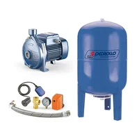 Equipo de Presión CPm660 2Hp 110/220V + Tanque Hidroneumático Vertical de 100 Litros