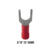 Terminal Aislada Horqueta Rojo (3/16 - S1-5Sv)