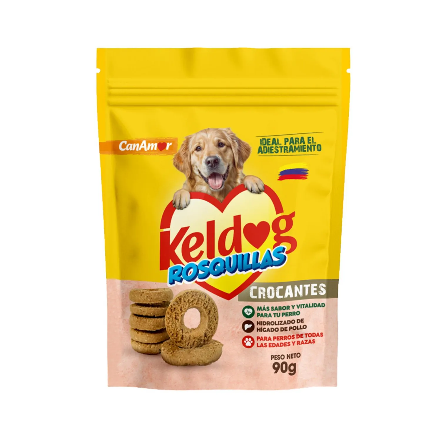 Snack Para Perro Canamor Rosquillas Crick  90g