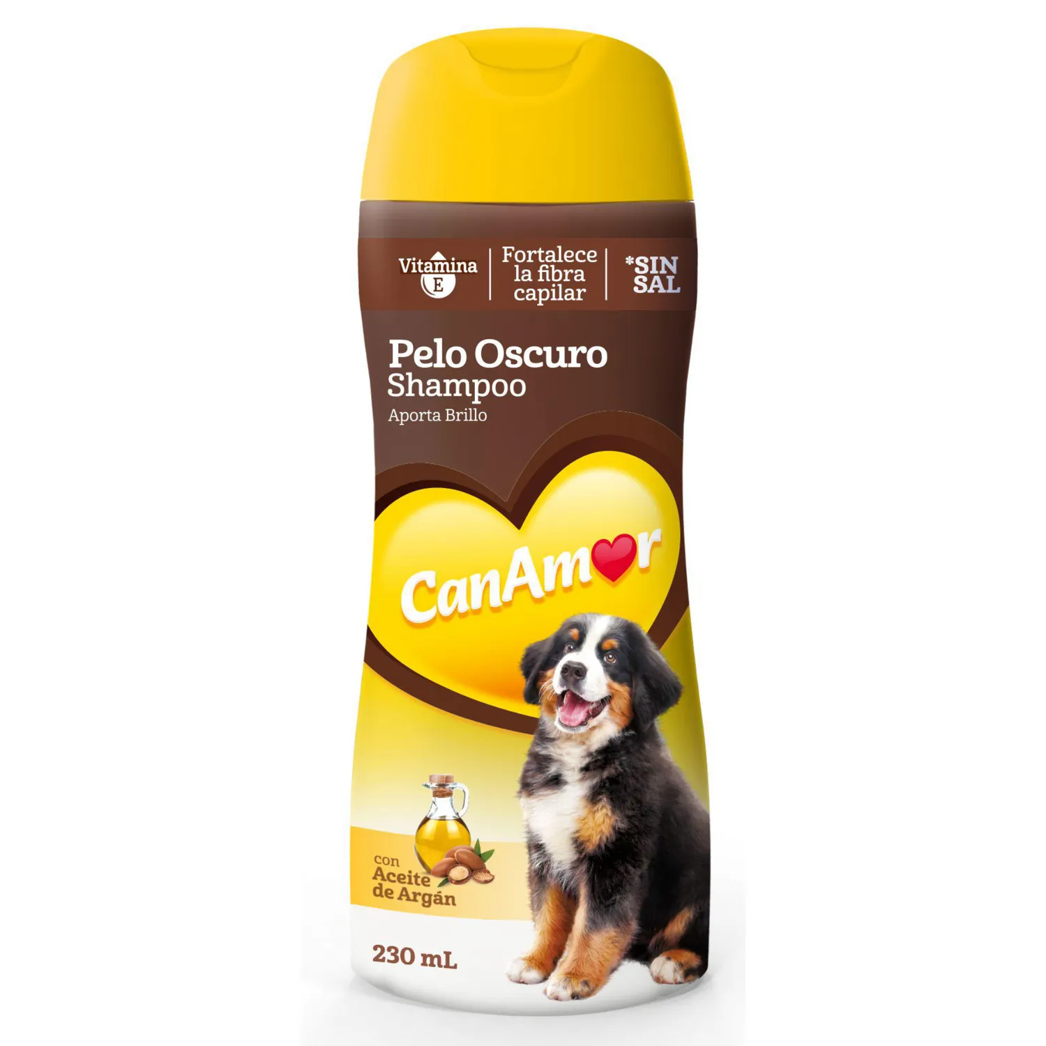 Shampoo Para Perros Pelo Oscuro Canamor 230ml