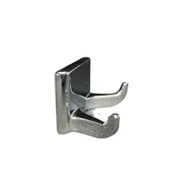 Percha Doble Cromada Importado