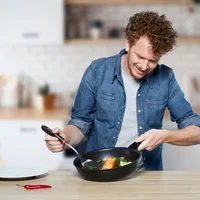 Sartén en Aluminio 30cm Negro Antiadherente Unlimited Apto para Inducción Tefal