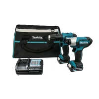 Combo Taladro Percutor 3/8-pulg + Atornillador Impacto 12V Makita