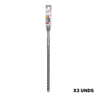 Broca SDS-Plus-5x 1/2x10x12Pulg x3Uds