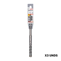 Broca SDS-Plus-5x 1/2x4x6Pulg x3Uds