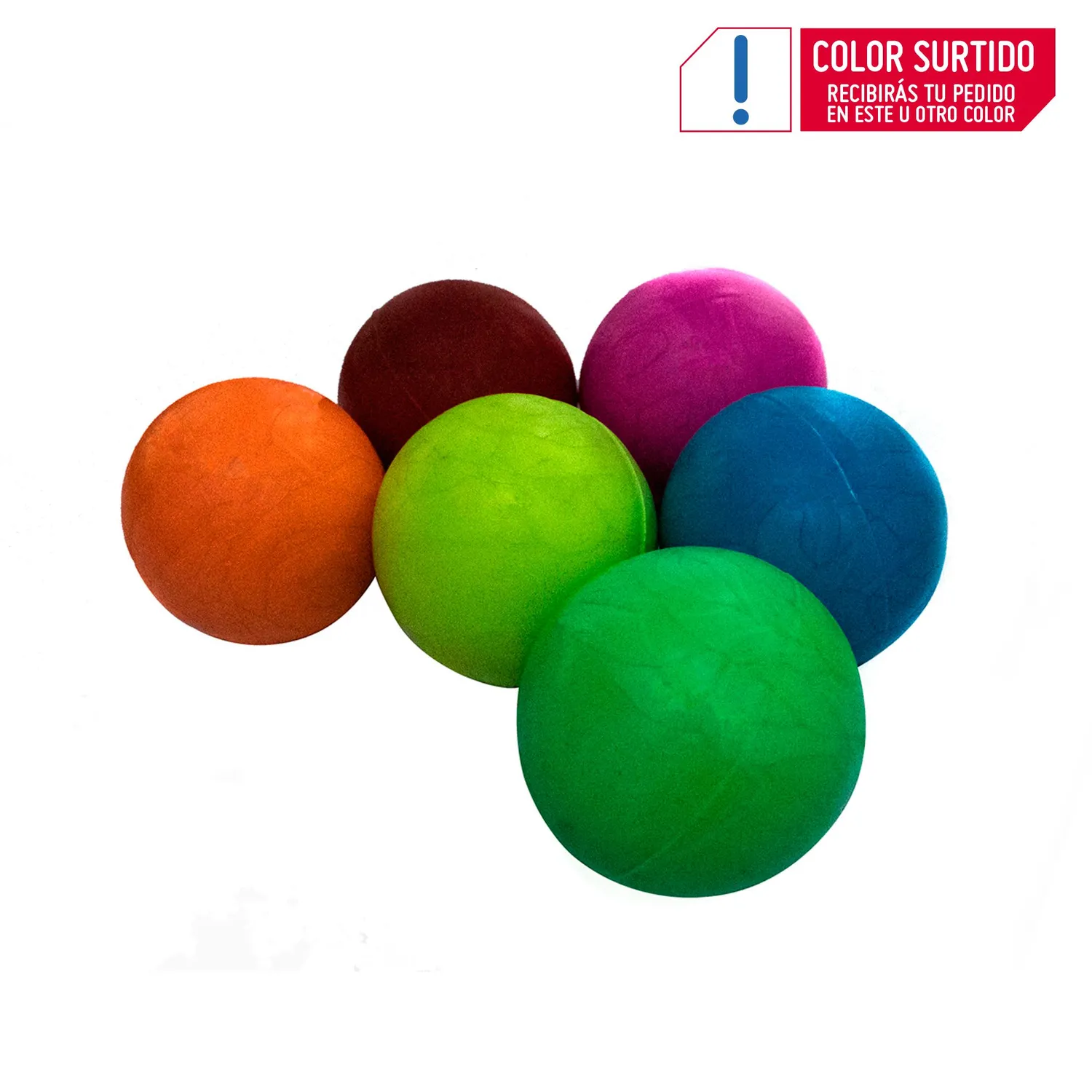 Pelota Para Mascotas Maciza Petizoos Colores Surtidos