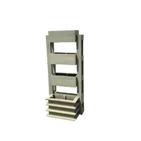 Mueble Para Huerta Casera 4 Niveles Plástico 43X60X150Cm