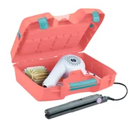 Caja Plástica Orgqanizadora Maletin 40x21x22 cm Rosa/Azul Rimax