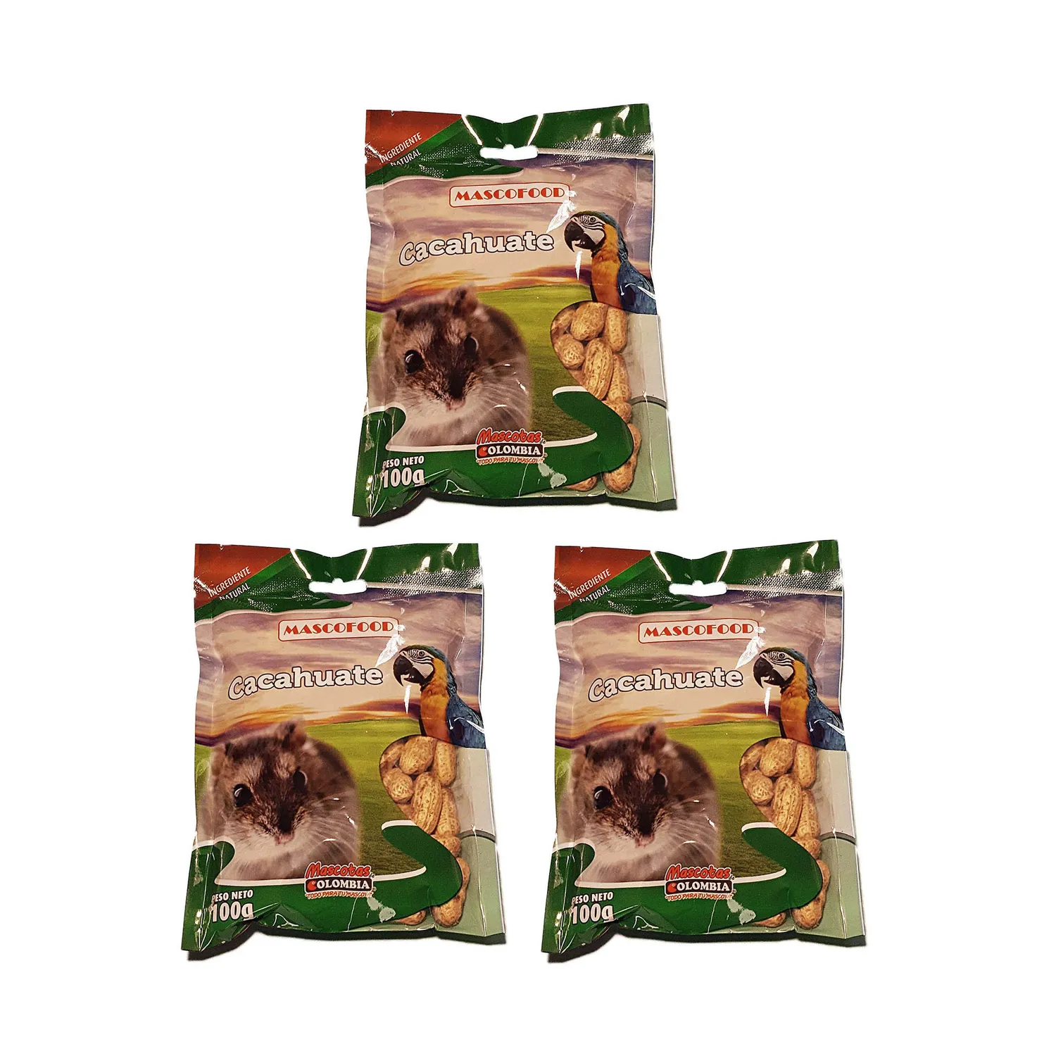 Alimento Para Aves Cacahuate Pack X4Und 100G