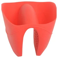 Coge Olla Silicona Rojo