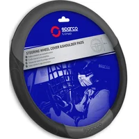 Cubre Volante Sparco Cubierta Timón Negro Gris