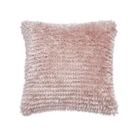 Cojín Shaggy Teddy 45x45 Rose