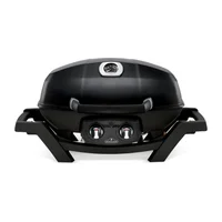 Asador A Gas De Mesa 2 Quemadores 27X74 Cm