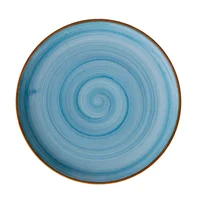 Plato Pando Coupe 17.7cm Artisan Azul