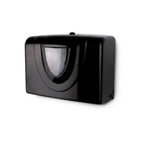 Dispensador De Toallas De Papel En Z Plástico Negro De 19X26 Cm
