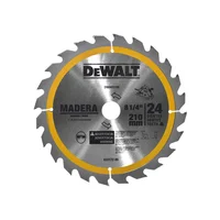 Disco para Sierra Circular para Madera 8-1/4Pulg x 24D Dewalt