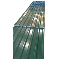 Teja Metálica Aluzinc Pintada 8 Cal 28 Verde RAL 6005 6Mts x 30 Und