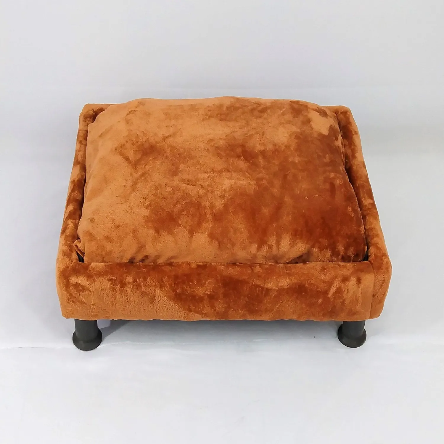 Base Cama Para Mascotas 90X60X20Cm Grande Caramelo Malupets
