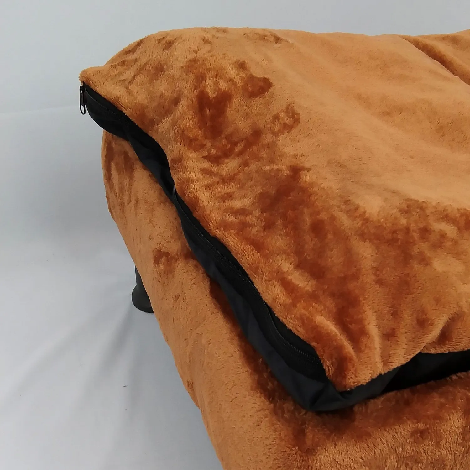 Base Cama Para Mascotas 90X60X20Cm Grande Caramelo Malupets 5