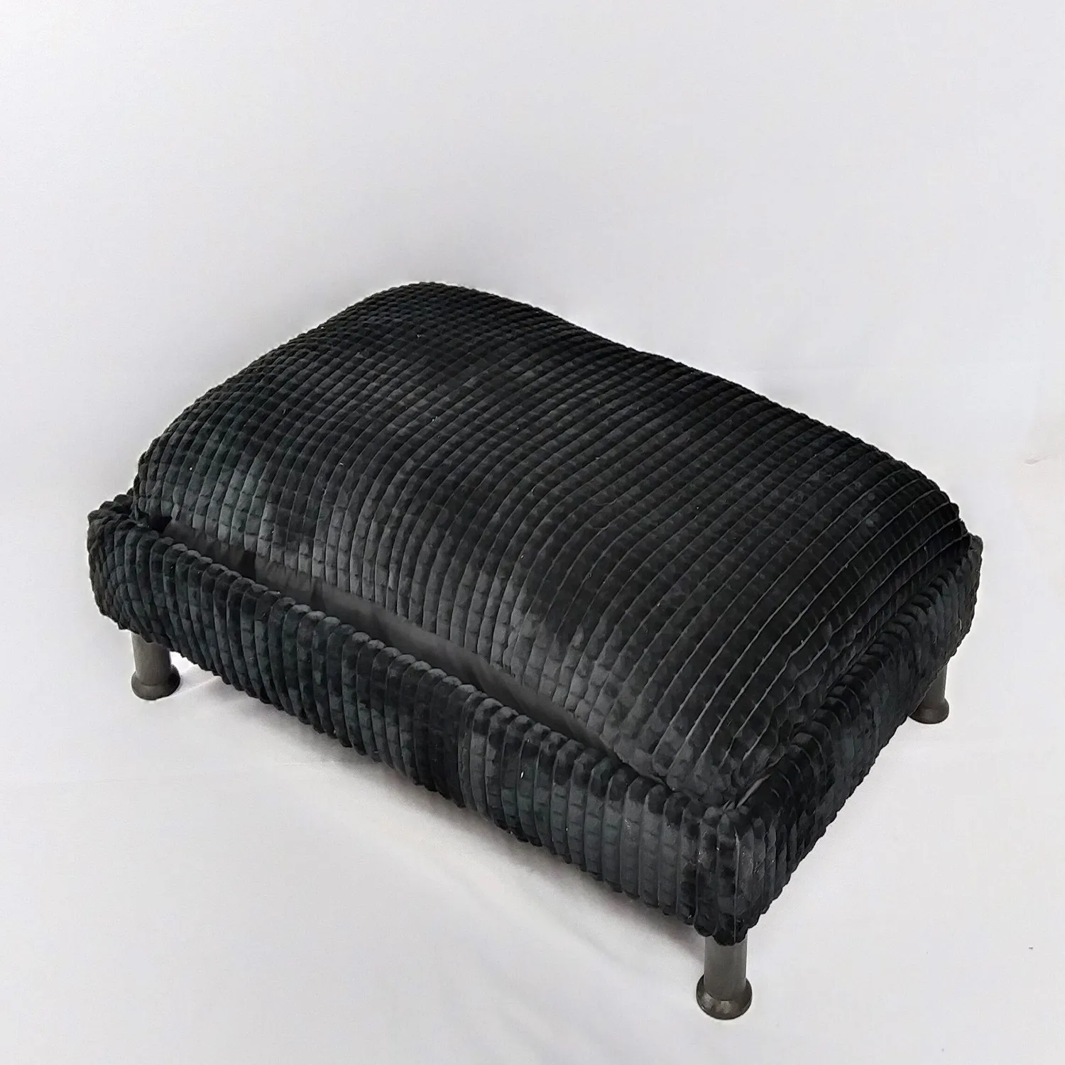 Base Cama Para Mascotas 90x60x20cm  Grande Negro Malupets