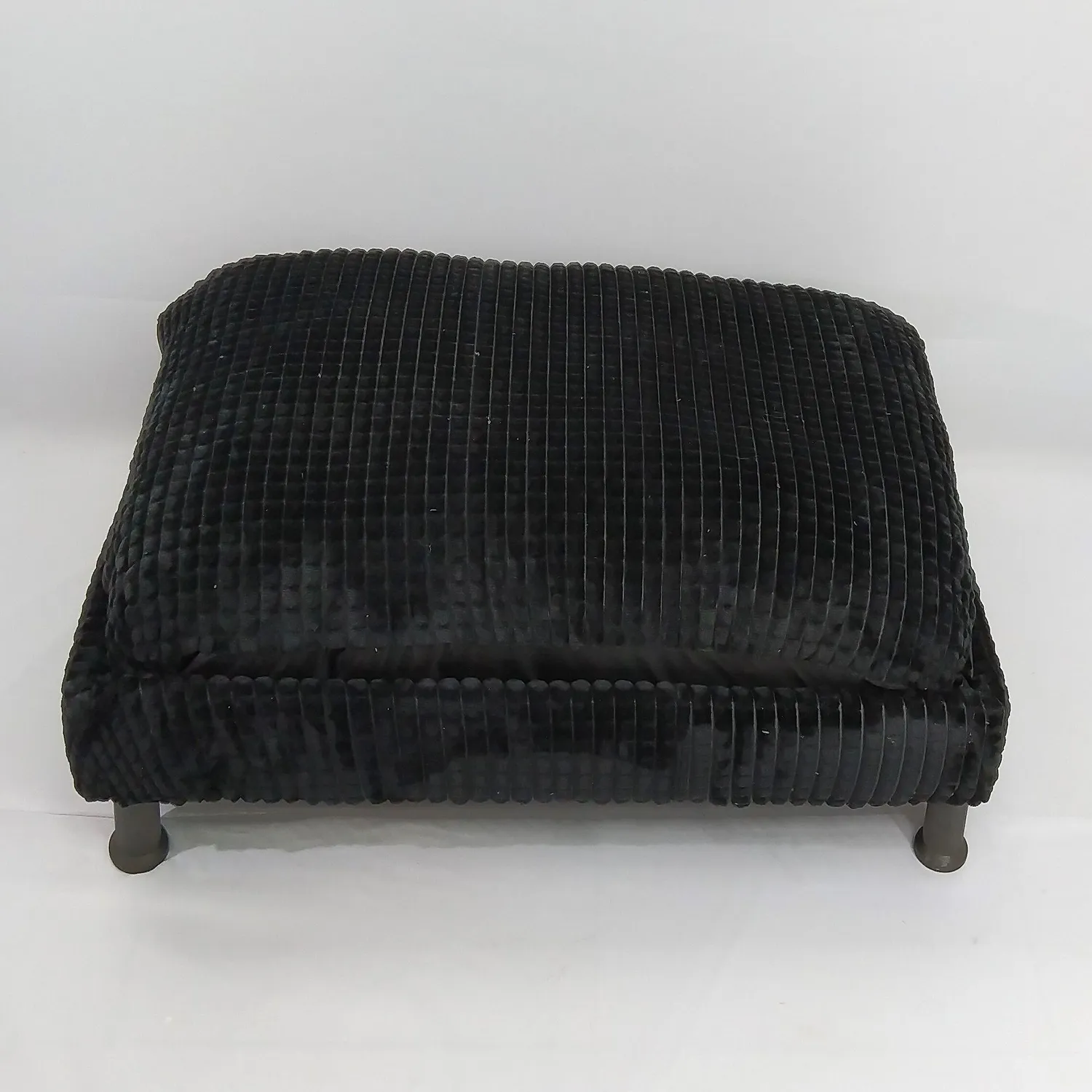 Base Cama Para Mascotas 90x60x20cm  Grande Negro Malupets